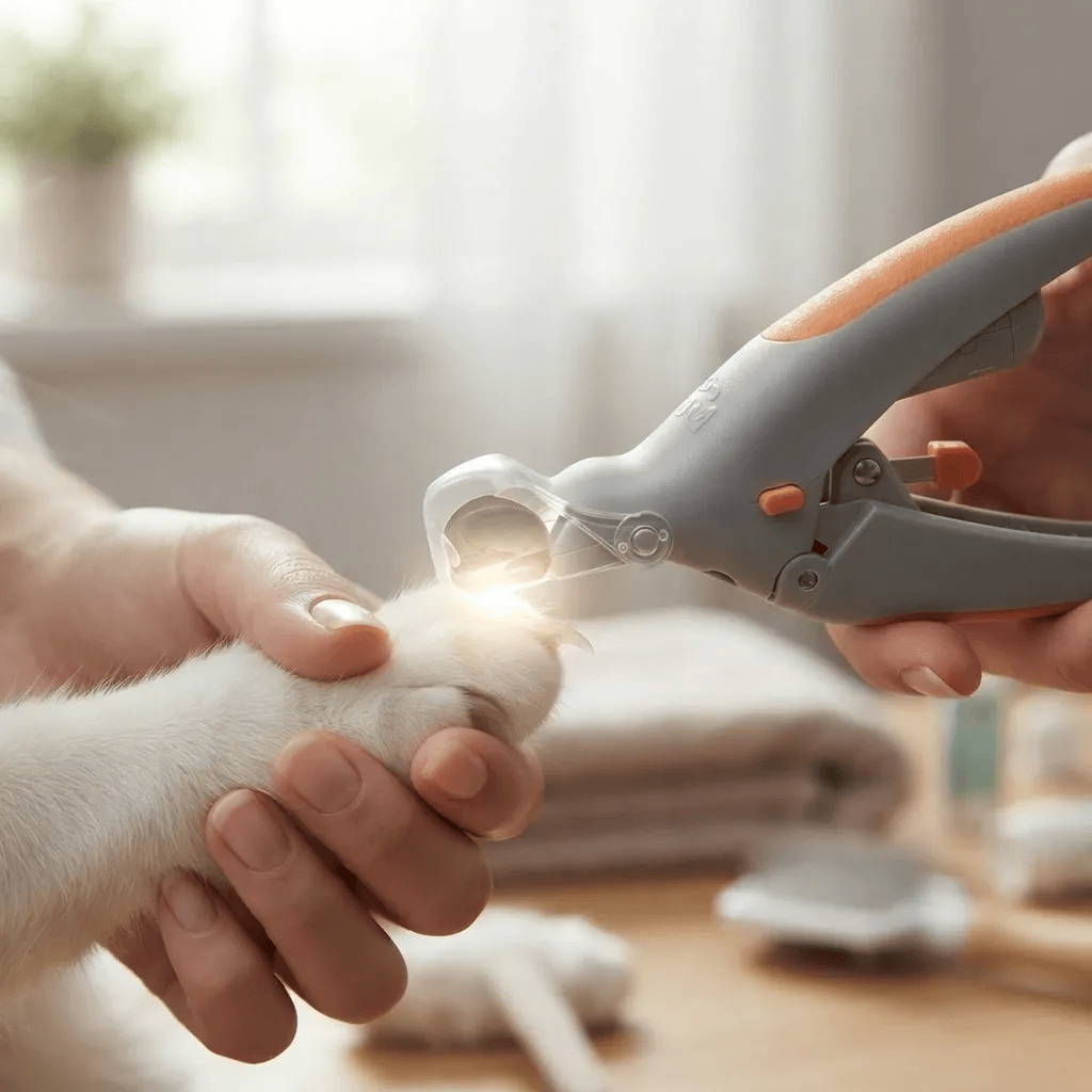 LED Pet Nail Clipper - Safe & Easy Trimming